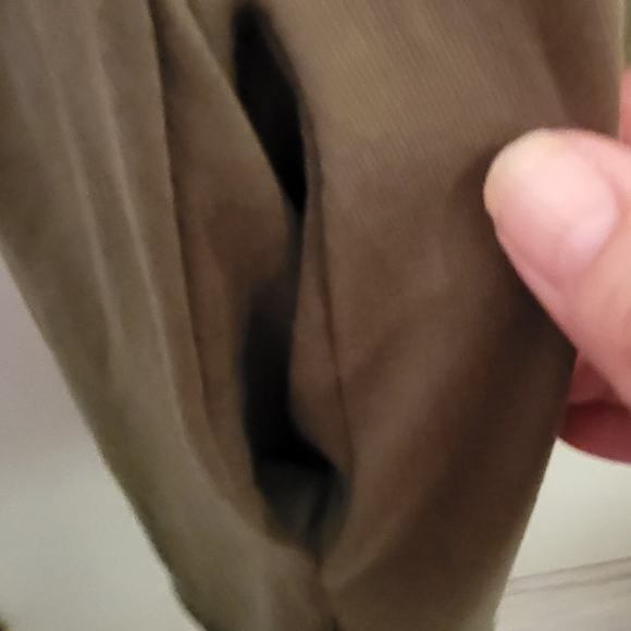 Dark green tank dress with pockets - Picture 3 of 7